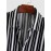 Vertical Striped Pattern Short Sleeves Shirt